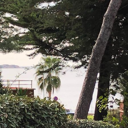 50M Plage T2 Grande Terrasse Vue Mer Climatise Piscine Chauffee, Parking Clos Gratuit Sanary-sur-Mer Exterior photo