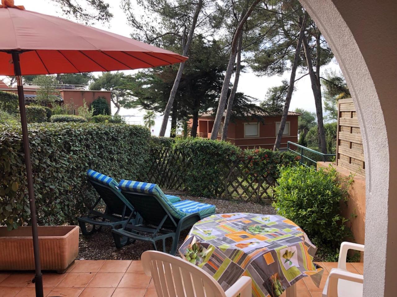 50M Plage T2 Grande Terrasse Vue Mer Climatise Piscine Chauffee, Parking Clos Gratuit Sanary-sur-Mer Exterior photo