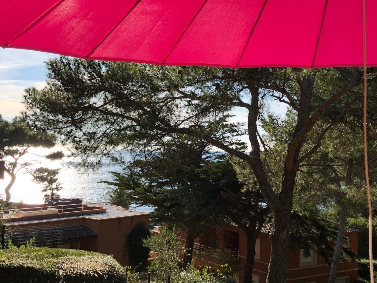50M Plage T2 Grande Terrasse Vue Mer Climatise Piscine Chauffee, Parking Clos Gratuit Sanary-sur-Mer Exterior photo